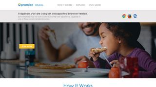 Upromise: Earn points for dining