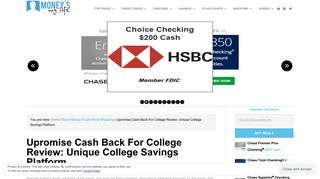 Upromise Cash Back For College Review: Unique College Savings ...