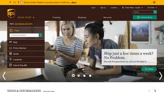 Home: UPS - United States - UPS.com