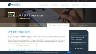 UPS ERP Integration | Point and Click Integration Solution