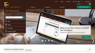 UPS | Shipping & Logistics - India - UPS.com
