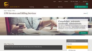 UPS Invoices and Billing Services | UPS - China - UPS.com