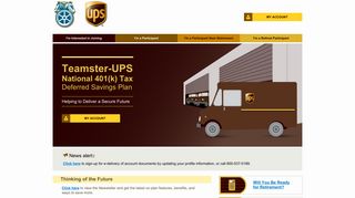 Teamster UPS 401K - Prudential Financial