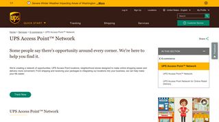 UPS Access Point™ Network - United States - UPS.com