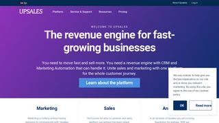 Upsales | The revenue engine for fast-growing businesses