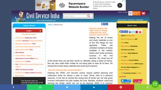 UPSC Portal,Resources for UPSC exams,Civil Services Examination ...