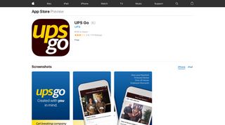 UPS Go on the App Store - iTunes - Apple