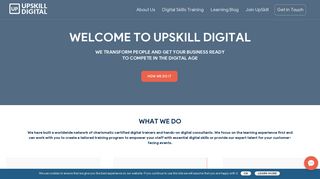 UpSkill Digital | Digital Transformation & Training