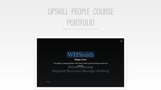 Upskill People Course Portfolio - WHSmith Regional Business ...