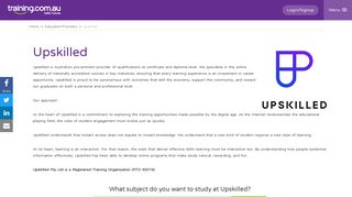 Upskilled - Training.com.au