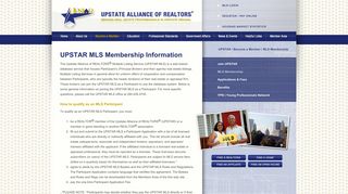 MLS Membership » UPSTAR - Upstate Alliance of REALTORS®