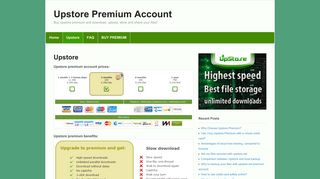 Upstore Premium Account