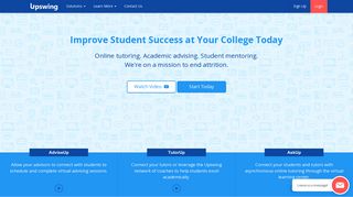 Upswing: Increase Student Retention in College