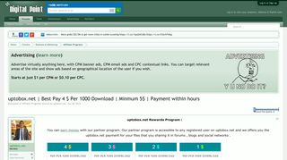 uptobox.net | Best Pay 4 $ Per 1000 Download | Minmum 5$ | Payment ...
