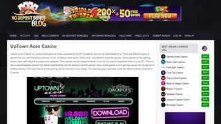 UpTown Aces Casino - No deposit bonus Blog