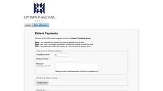 Uptown Physicians Group - Make A Payment - Updox