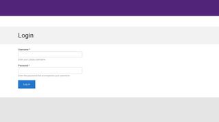 Login - UQ Library - University of Queensland