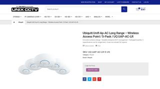 Ubiquiti Unifi Ap-AC Long Range – Wireless Access Point / 5-Pack ...