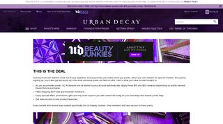 About UD Beauty Junkies | Urban Decay