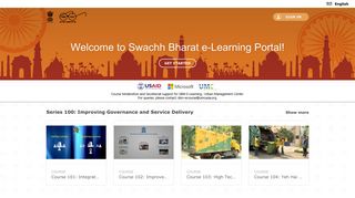 Swachh Bharat e-Learning Portal