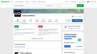 Urban Outfitters - What a nightmare | Glassdoor