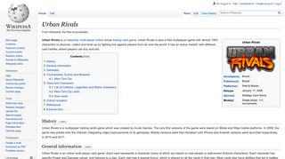 Urban Rivals - Wikipedia