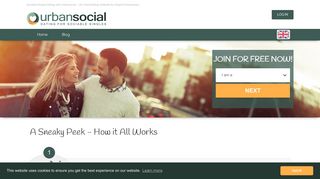 How it works - Urban Social Dating