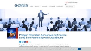 Paragon Relocation Announces Self-Service Lump Sum Partnership ...