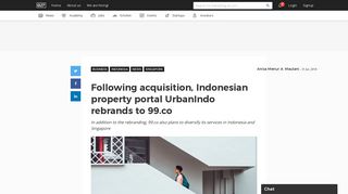 Following acquisition, Indonesian property portal UrbanIndo rebrands ...