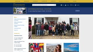INTERNATIONAL CENTER - University of Rhode Island