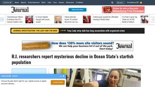 R.I. researchers report mysterious decline in Ocean State's starfish ...