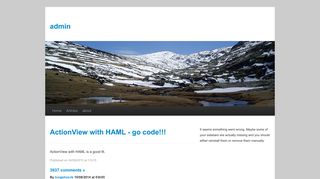 ActionView with HAML - go code!!! | admin