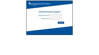 UroChart Product Support