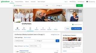 UroPartners Medical assistant Jobs in Chicago, IL | Glassdoor