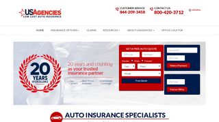 USAgencies: Low-Cost Car Insurance and More in Alabama & Louisiana