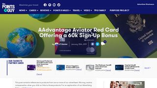 AAdvantage Aviator Red Card Offering a 60k Sign ... - The Points Guy