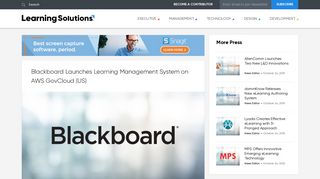 Blackboard Launches Learning Management System on AWS ...