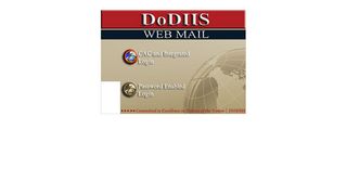 DoDIIS Web Mail