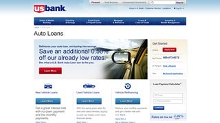 Auto Loans | New and Used Car Loans | U.S. Bank