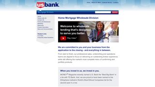 Wholesale Mortgage Brokers - USBank