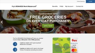 Fry's REWARDS World Mastercard®| U.S. Bank