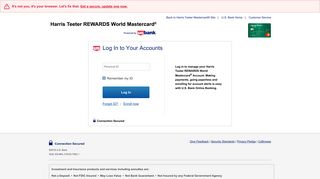 Log In to Your Accounts - US Bank