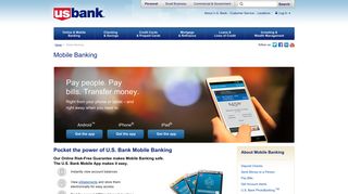 Mobile Banking | Mobile Phone Banking | U.S. Bank