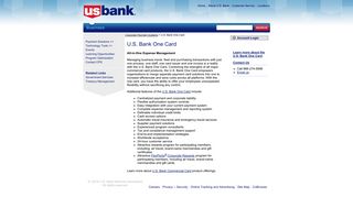 One Card from U.S. Bank
