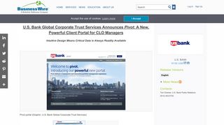 U.S. Bank Global Corporate Trust Services Announces Pivot: A New ...