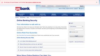 Online Banking Security - USBank