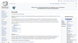 Syncada - Wikipedia