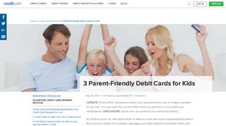 3 Parent-Friendly Debit Cards for Kids | Credit.com