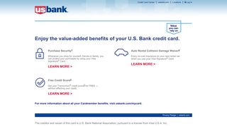U.S. Bank Visa Signature Card Benefits - Take advantage of your ...