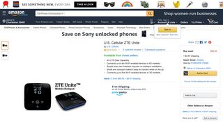Amazon.com: U.S. Cellular ZTE Unite: Cell Phones & Accessories